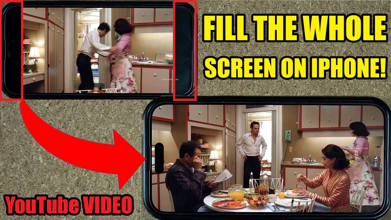 BhupinderTube's tweet card. How to Zoom to Fill YouTube Videos on iPhone (Full Screen Tutorial)