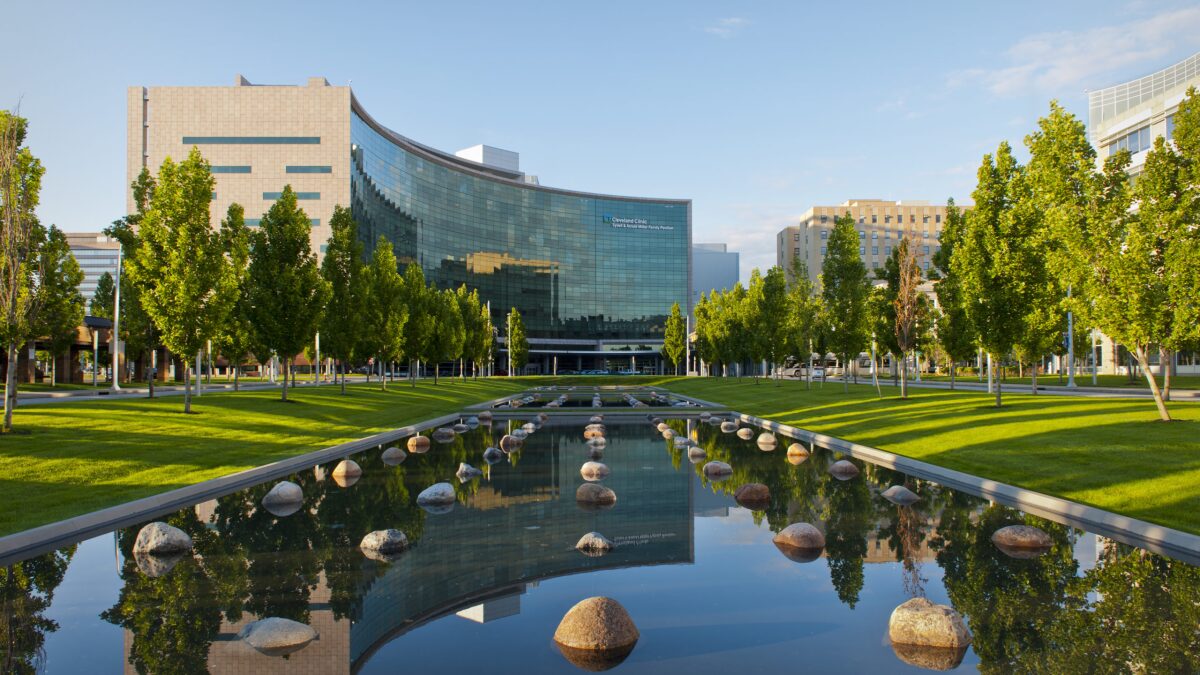 CCF_ent_program's tweet card. The Cleveland Clinic is celebrating its centennial year with a top spot on Newsweek’s "World’s Best Hospitals 2021" list.