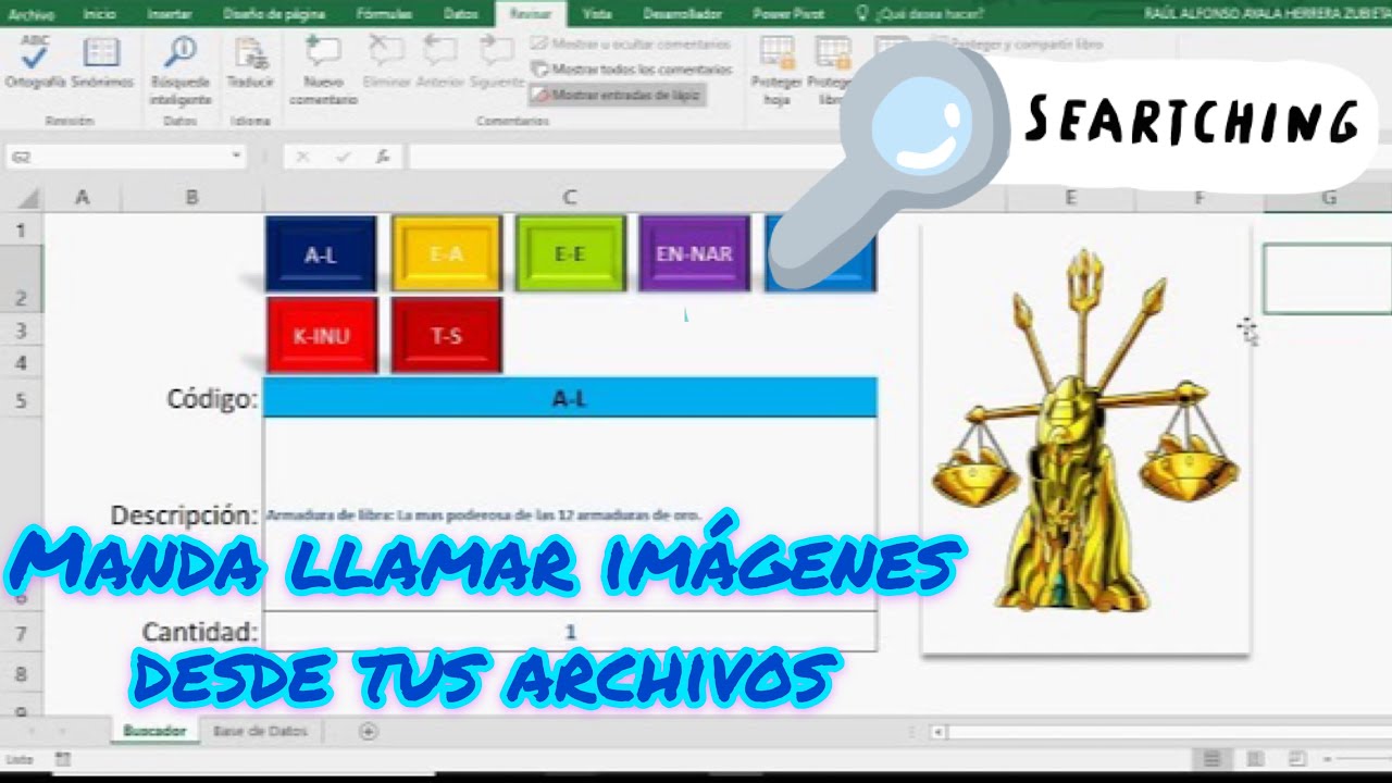 mtroraulayala's tweet card. 🔦 BUSCADOR DE IMÁGENES en Excel con Código VBA