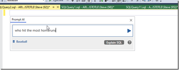 way0utwest's tweet card. Prompt AI released recently and I decided to try a few things with the tool that might help me in database work. I’ve had to do this task, but I had a customer recently ask me about this as well. T…