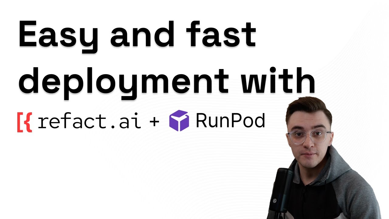 refact_ai's tweet card. Easy and Fast Deployment With Refact.ai Coding Assistant and RunPod