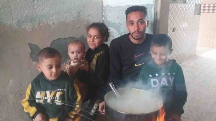 SarhanTc's tweet card. Update May 2025 Mahmoud and his family are facing starvation. They nee… Aliza A needs your support for Help Mahmoud & his family of 16 survive in Gaza