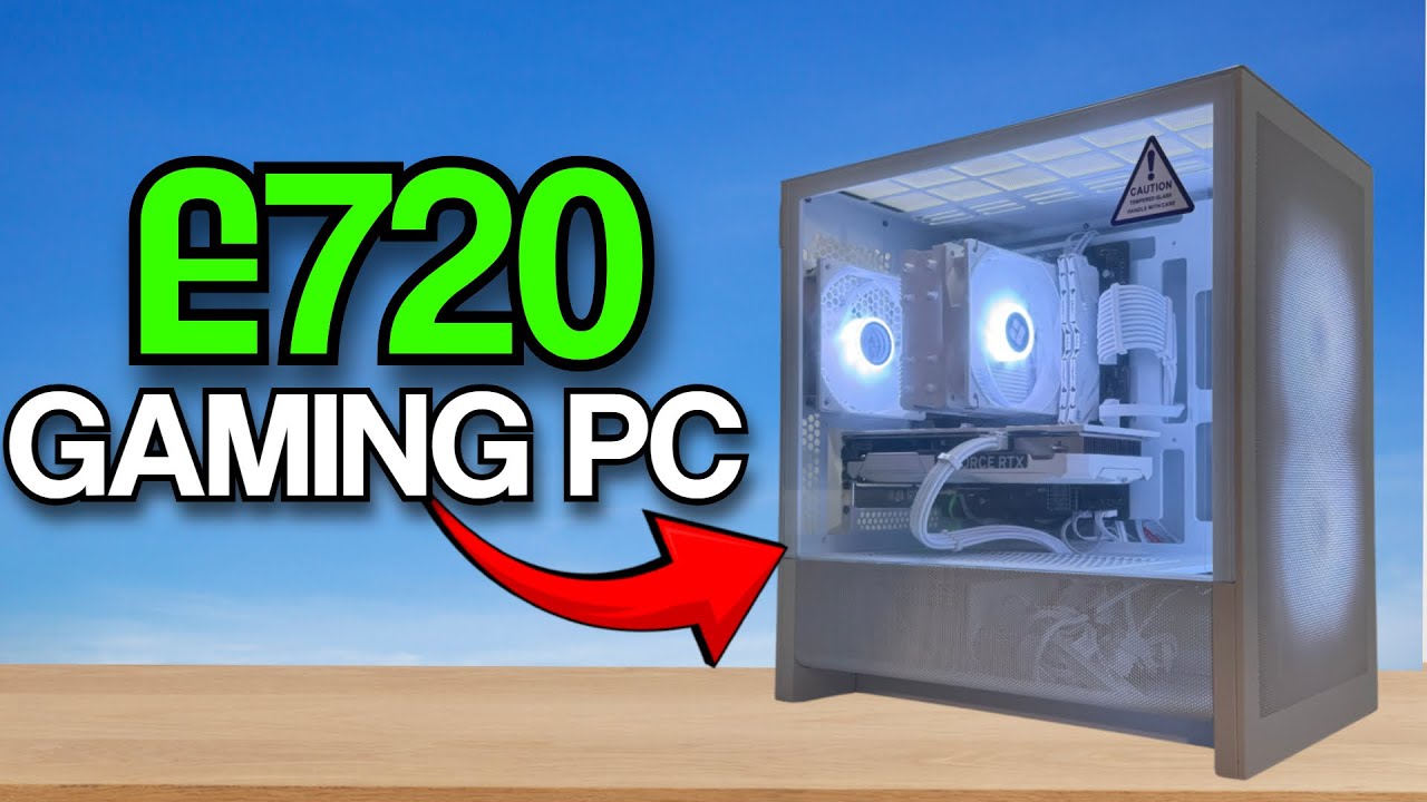 SpecBenchYT's tweet card. Building a £720 Gaming PC in 2025.. It Performs INSANE!