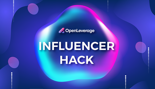 OpenLeverage's tweet card. Our first phase of the Influencer Engagement Program was a great success, with more than 887 applicants who volunteered to make a…