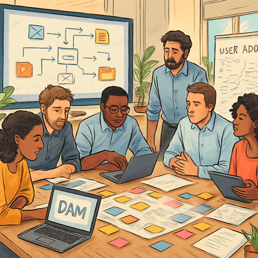 DataBasicsPL's tweet card. Discover why digital asset management projects fail and how to build a content transformation strategy that lasts. Learn the DCX 2.0 approach by databasics