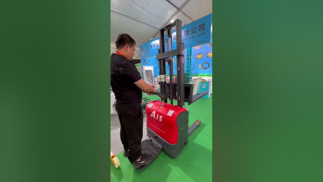 AdaShi0101's tweet card. Full electric pallet stacker #electricpalletstacker #electricstacker...