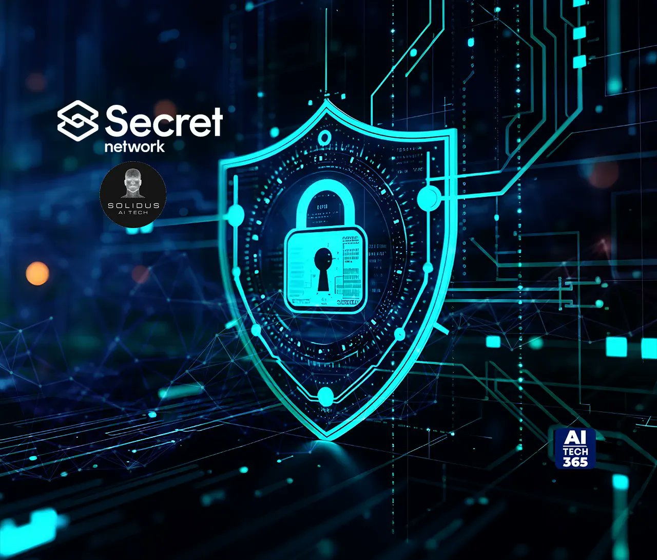 AITech365's tweet card. Solidus AI Tech & Secret Network have begun a technical and strategic collaboration to bring confidential computing capabilities...