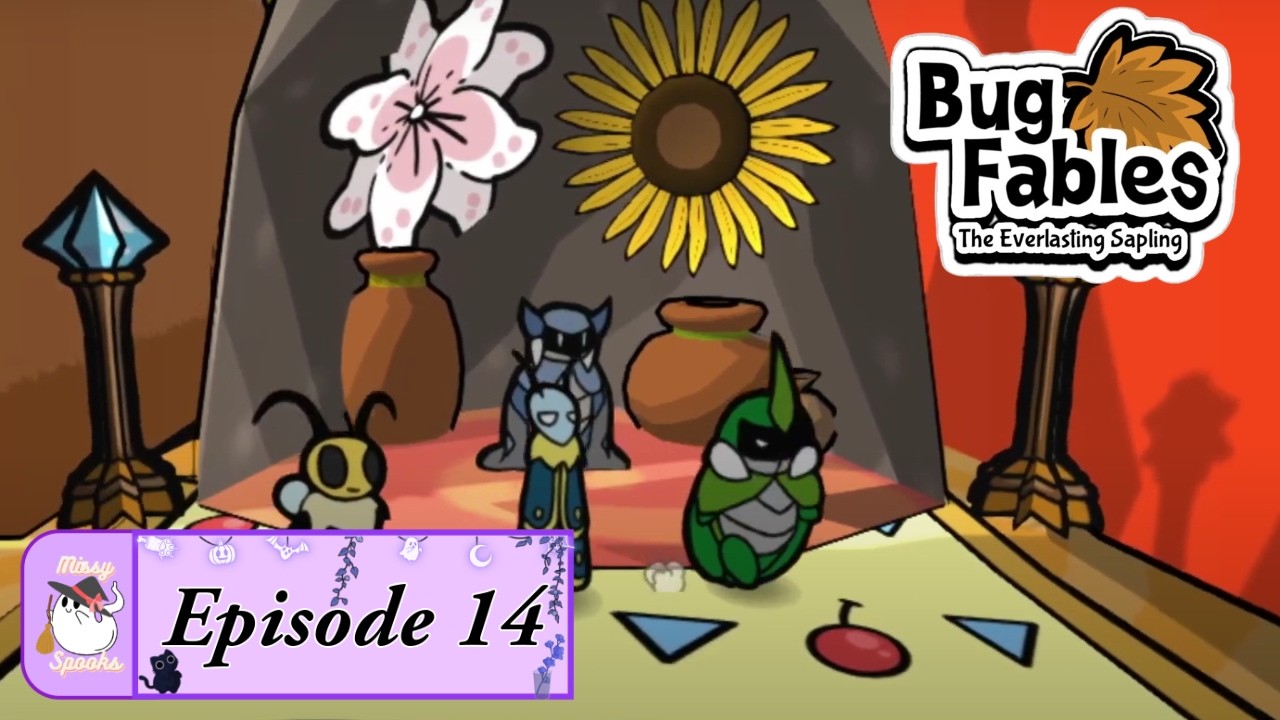 MissySpooksGame's tweet card. Defiant Root | Bug Fables: The Everlasting Sapling | 100% Let's Play...