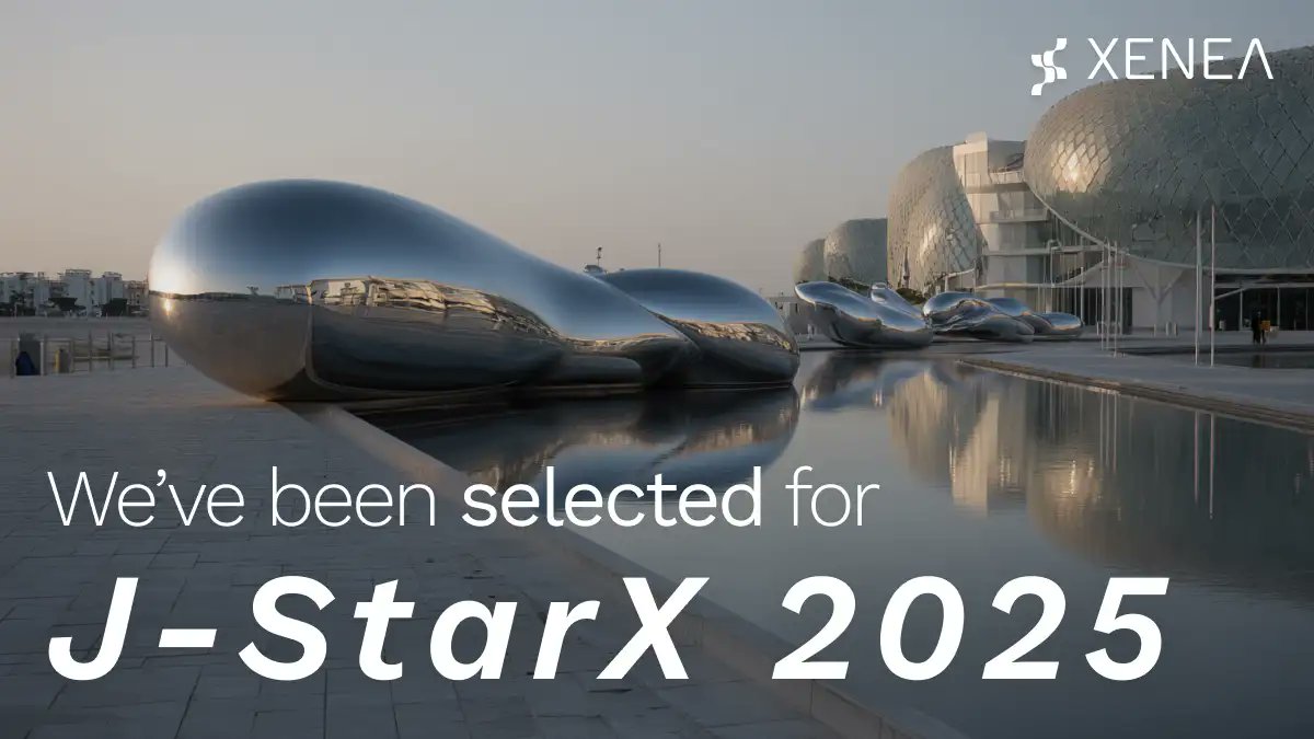 dinhtung2031984's tweet card. We are pleased to announce that Xenea has been selected for the J-StarX 2025 “Web3 × Middle East” Co... 