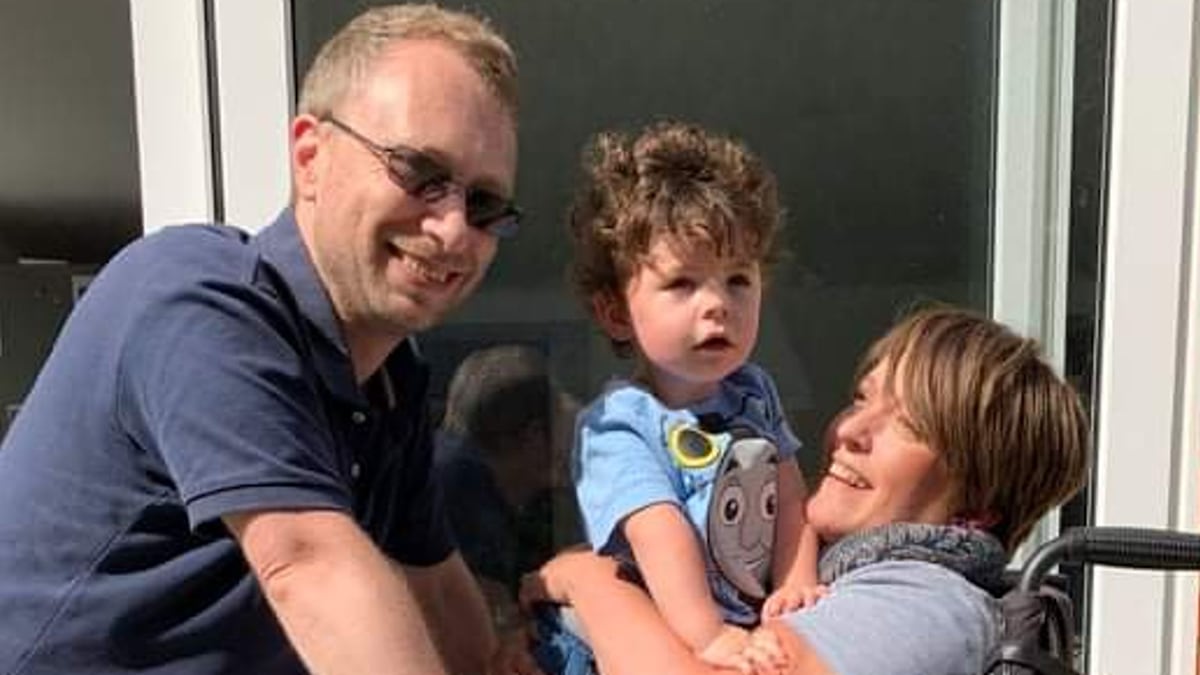 adopt_matters's tweet card. Adopting a disabled child: Ash from Durham, who has cerebral palsy, tells HELLO! how becoming mum to a boy with a rare chromosome condition enriched her life