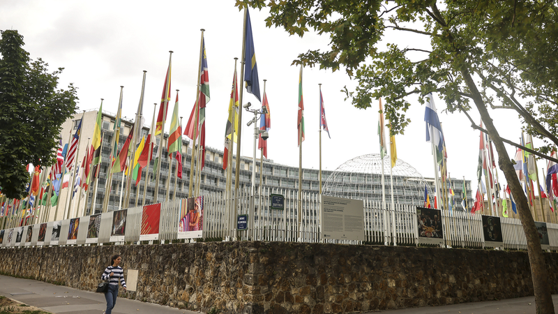 newspaperamigo's tweet card. The U.S. announces its third withdrawal from UNESCO, citing national interest. What does this mean for global cooperation? 🌐💬