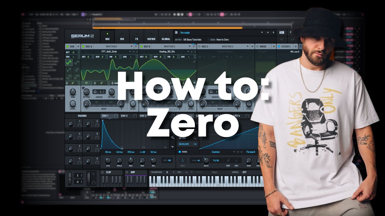 UKBassTutorials's tweet card. How to make Bass music like Zero | Ableton Live
