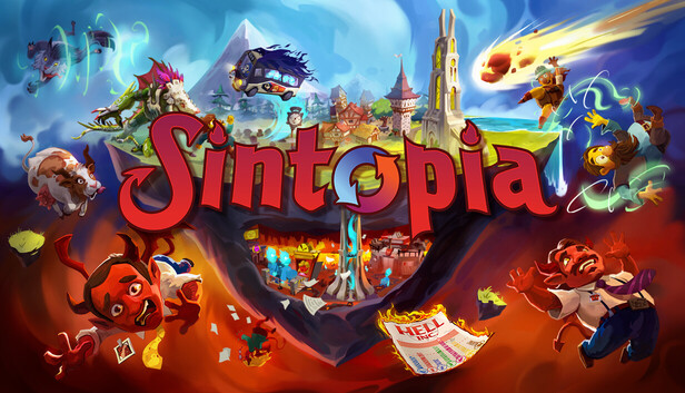 SintopiaGame's tweet card. Manage Hell. Manipulate the Overworld. Build the resurrection business of your dreams! In Sintopia, you’re tasked with managing the bureaucratic administration of Hell: “re-educate” the sinful,...