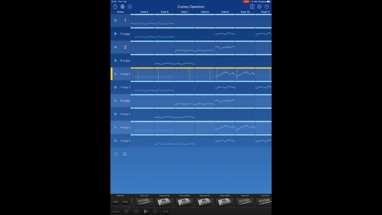 Tulio2Dream's tweet card. Coliseum Carnage (Korg Gadget)