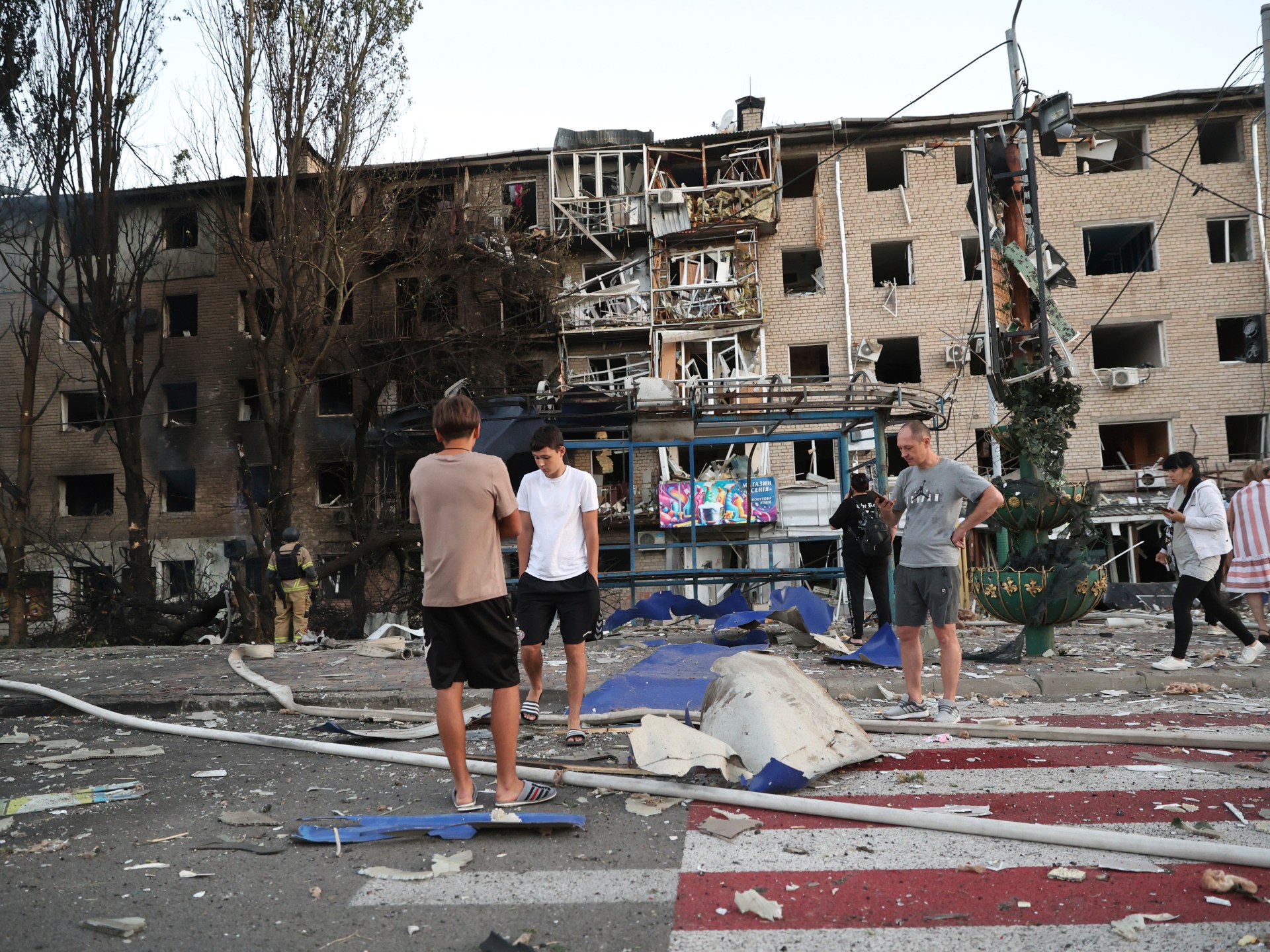 civicindia's tweet card. At least one person has been killed and 28 wounded, including children, in attack that targeted Zaporizhia.