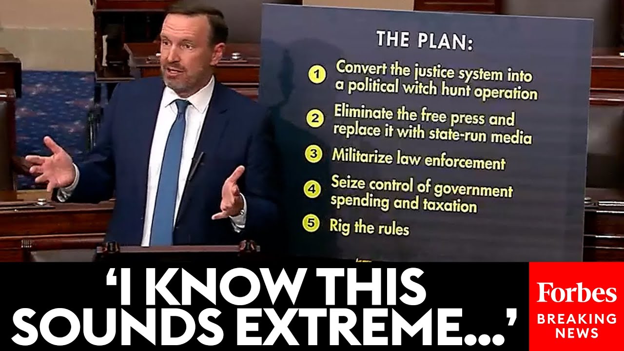 _DaanishSyed's tweet card. JUST IN: Chris Murphy Breaks Down Each Step Of Trump's 'Authoritarian...