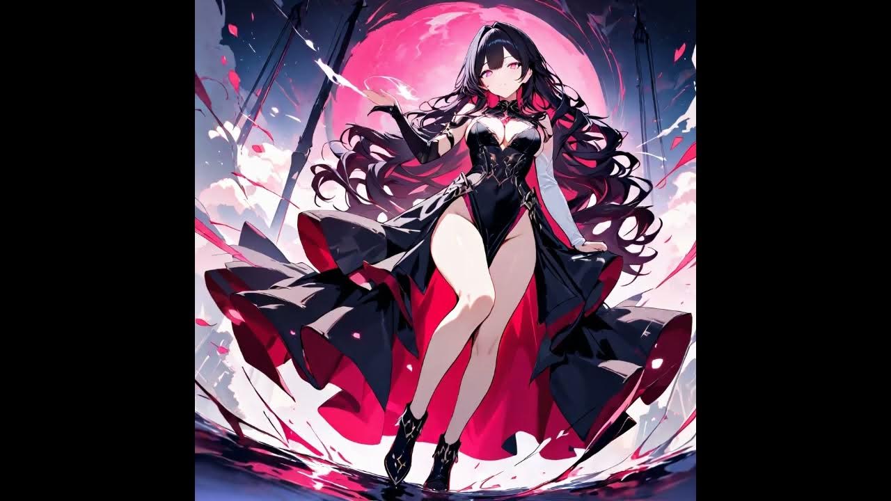 r_rithm48327's tweet card. 【危機困難系ロックBGM】薄紅月のパラノイア Paranoia of the Pale Red Moon【con5-Tc34】