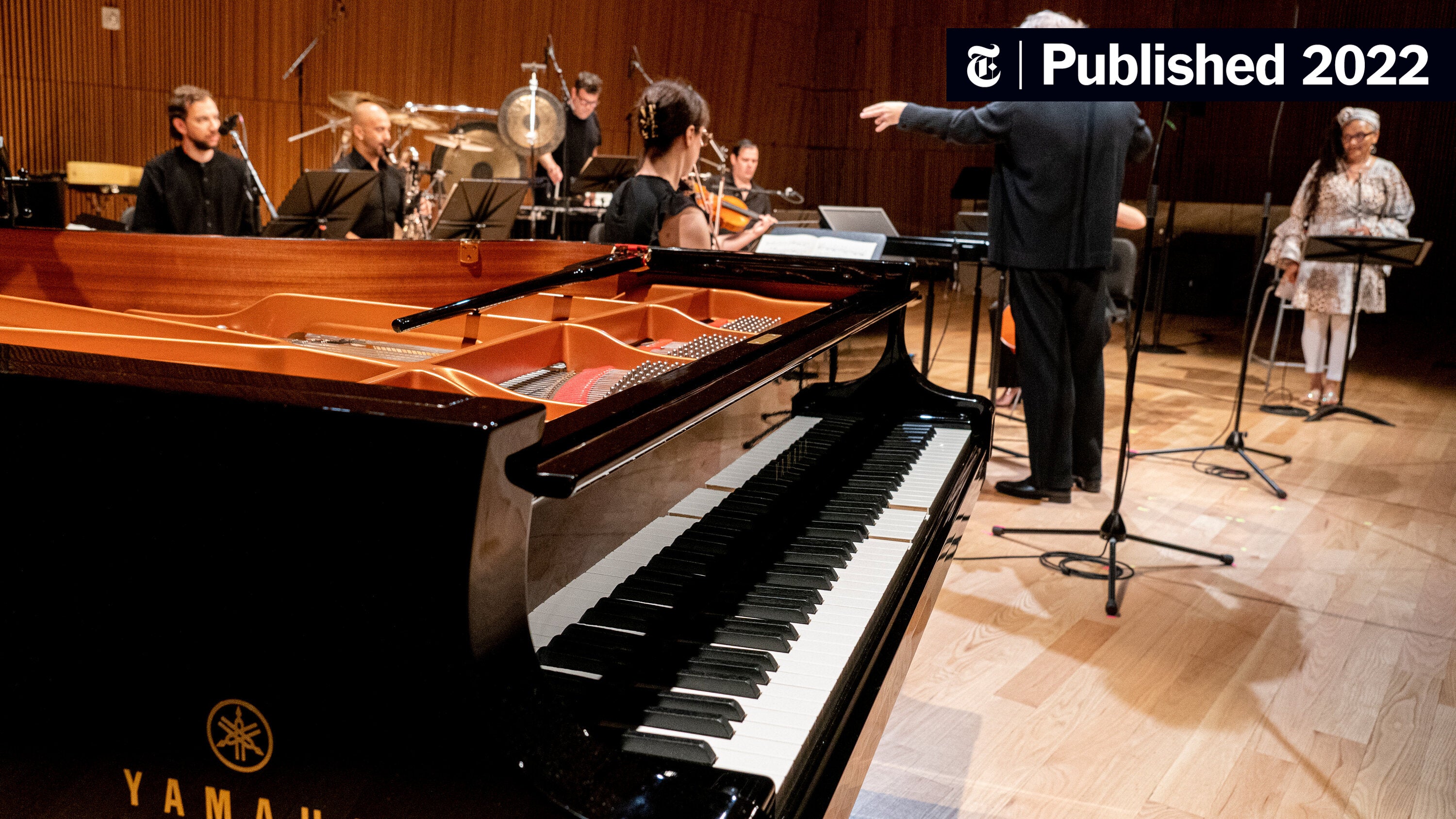 DiMennaCenter's tweet card. Voyager, a computer program, played with Ensemble Signal in the U.S. premiere of a George Lewis piece that was a highlight of this year’s concert calendar.