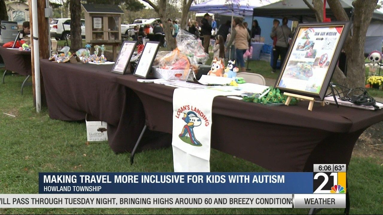 maciandpebble's tweet card. Making travel more inclusive for kids with autism