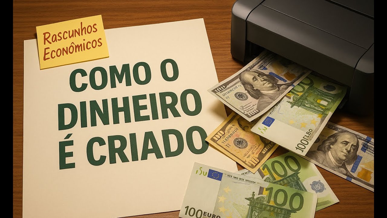 OSROC7's tweet card. COMO DINHEIRO É CRIADO?