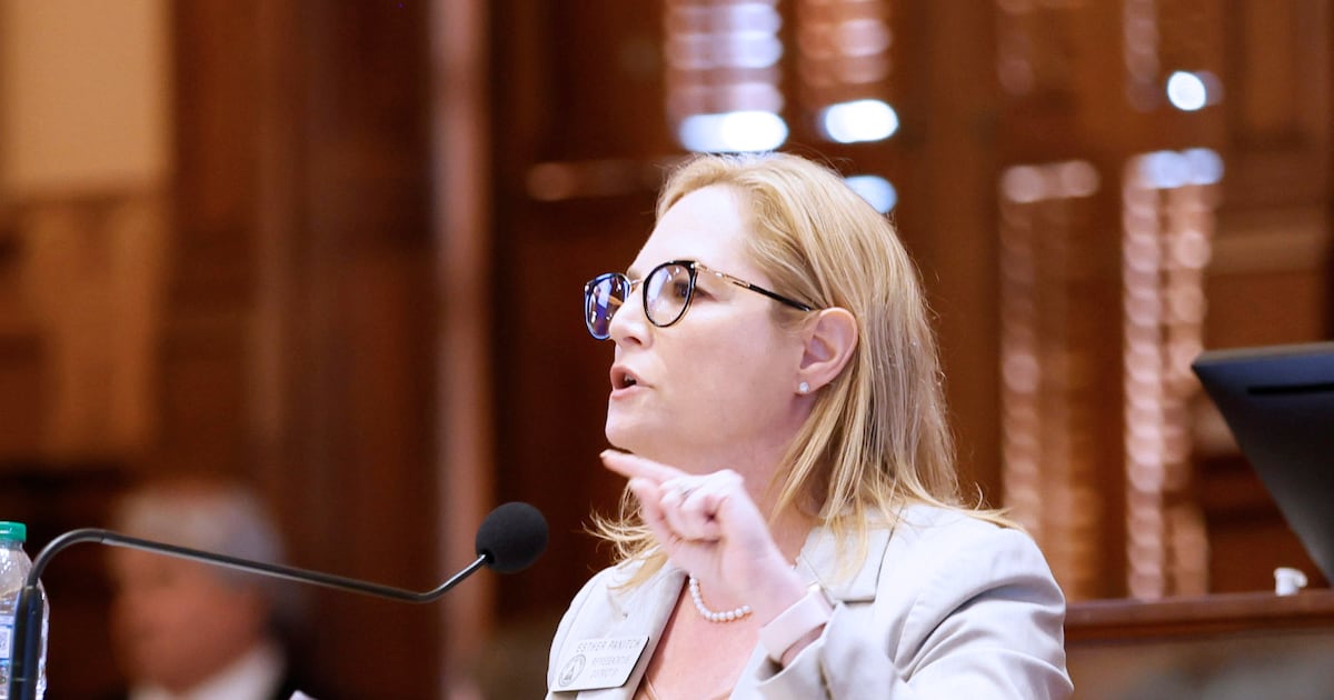 ajc's tweet card. Panitch, the only Jewish member of the Georgia Legislature, is backing Rusty Paul because she says he has directly confronted antisemitism.