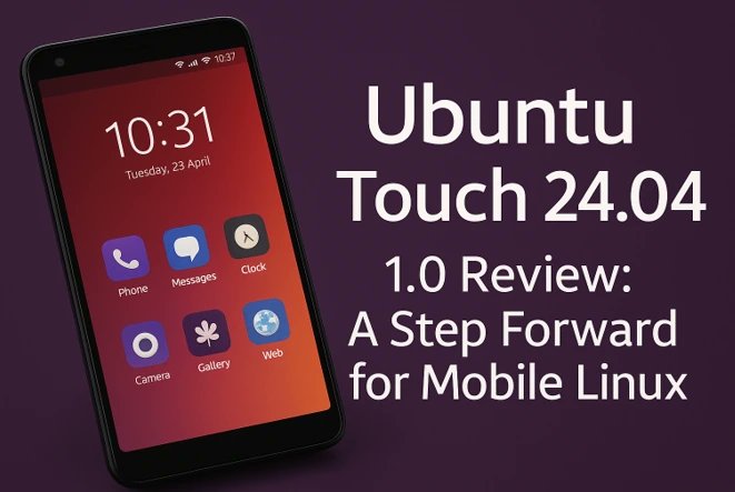 newsfeedindia01's tweet card. Ready to break free from Android & iOS? Our Ubuntu Touch 24.04-1.0 review dives into the latest open-source mobile OS! New logo, light mode, encryption, and support for Fairphone 5 make this a...