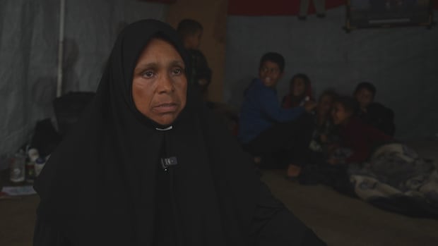 Save_GlobalNews's tweet card. Reda Aliwa, 60, is caring for her 36 grandchildren in Gaza City after five of her own children were killed this September. Statistics suggest there are some 40,000 children in Gaza who’ve lost one or...