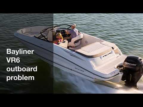 davidperis's tweet card. Bayliner VR6 outboard design problem