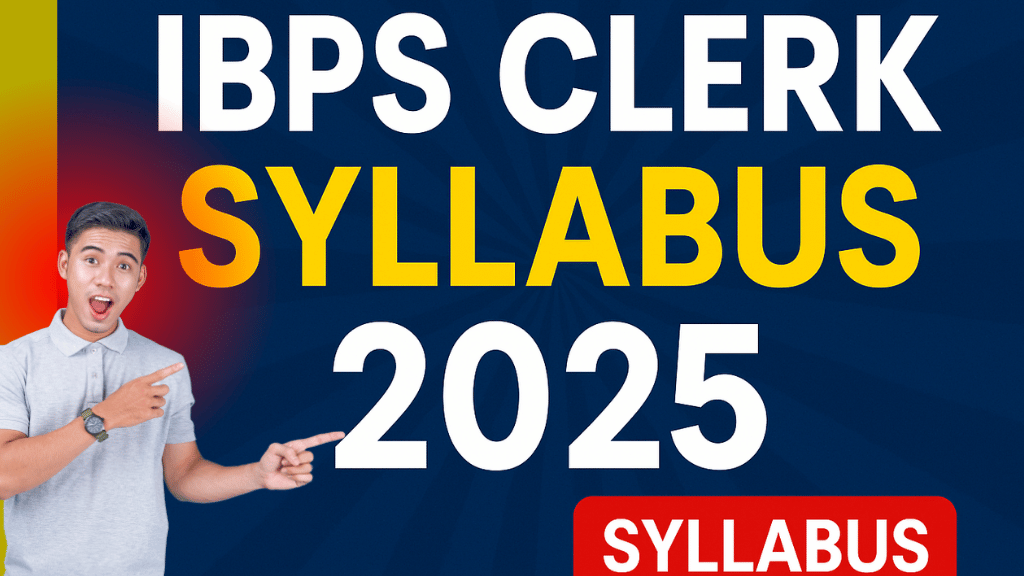 NAUKRI_RASTA's tweet card. जानिए IBPS Clerk Syllabus 2025 का नया सिलेबस, एग्जाम पैटर्न, विषयवार टॉपिक्स और तैयारी की रणनीति। सरल हिंदी में पूरी जानकारी।