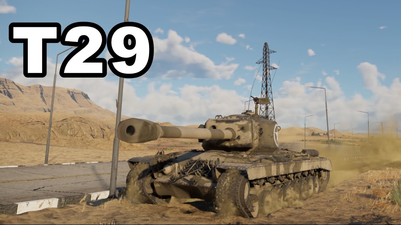 autoloader03's tweet card. 【WarThunder/ボイロ実況】芋スナでも戦車戦がしたいpart.06～T29編～