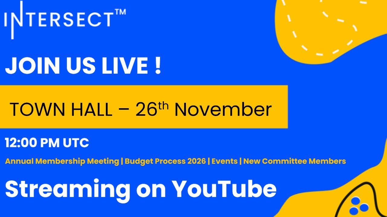 IntersectMBO's tweet card. Town Hall November