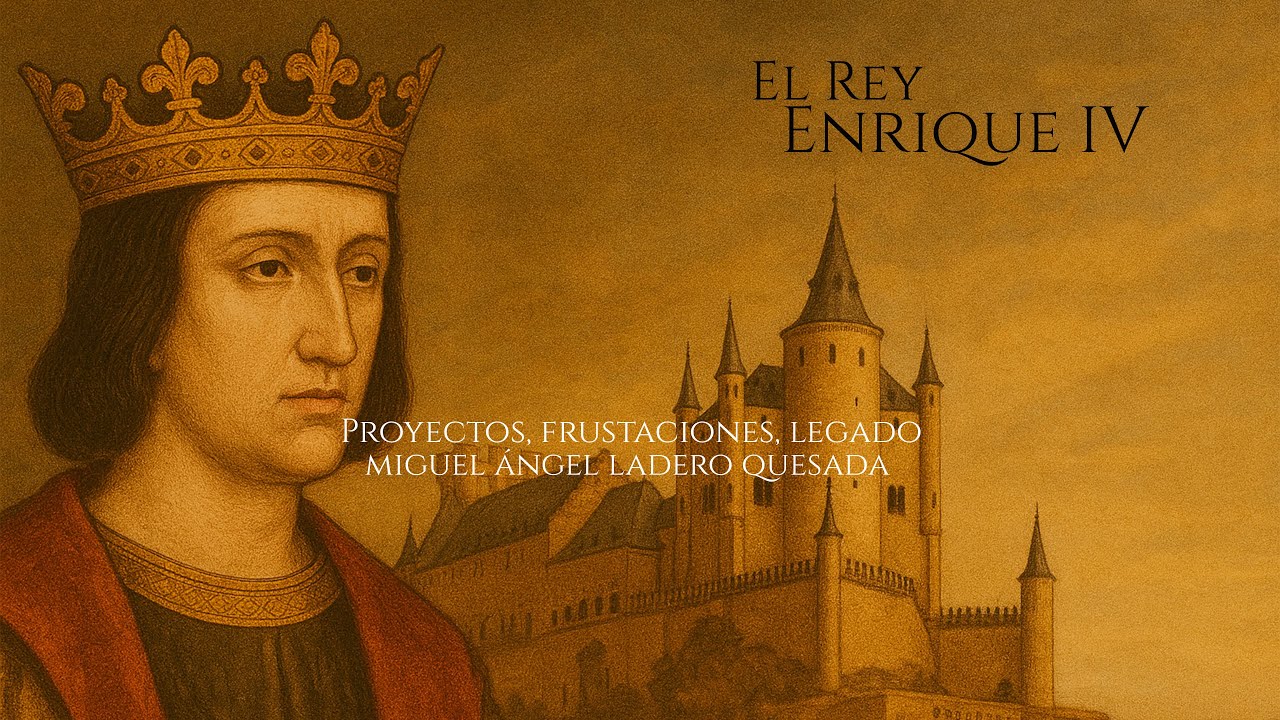 carlitoshistory's tweet card. Conferencia de Miguel Ángel Ladero Quesada: Enrique IV: proyectos,...