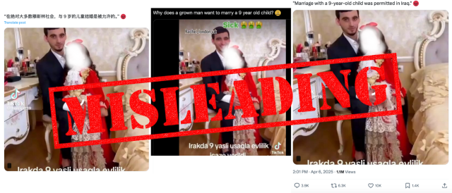 flightbird1978's tweet card. The man in the video is the girl’s uncle and is married to a different woman. A family member told Annie Lab that the niece and the uncle are Romani and Christian.