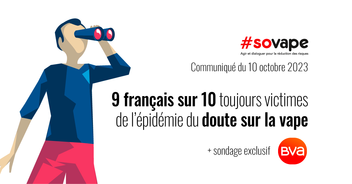 SebastienBZ's tweet card. Alimentée par la mal-information, l'épidémie du doute enfume des millions de Français et les éloigne du vapotage, porte de sortie efficace et sûre contre le tabagisme et ses méfaits.