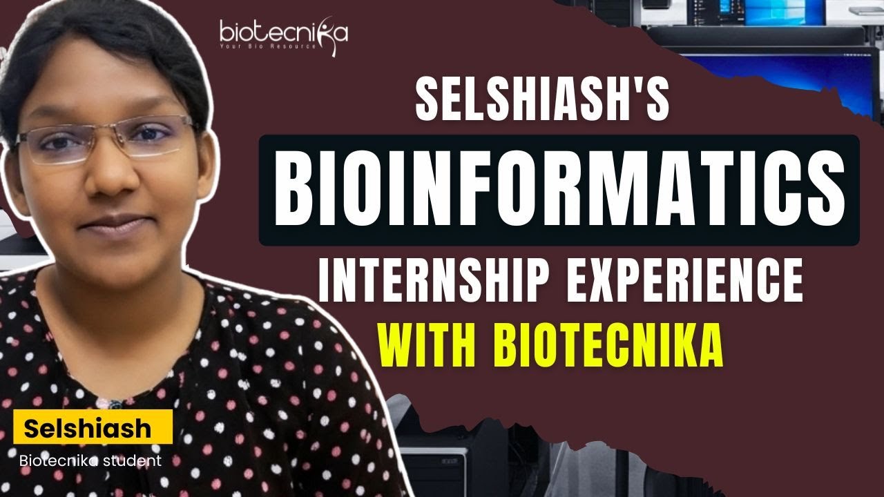 biotecnika's tweet card. Selshiash's Bioinformatics Internship Experience With Biotecnika -...