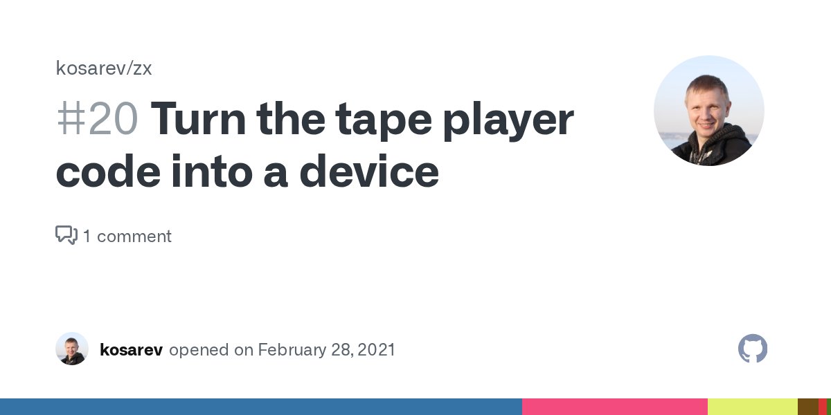 z80tools's tweet card. A sub-task of #19.