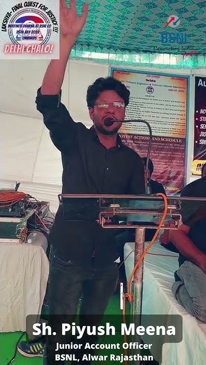 aigetoachq's tweet card. Indefinite Dharan – Day 1 (25-07-2022)- An Appeal by Sh. Piyush Meena...