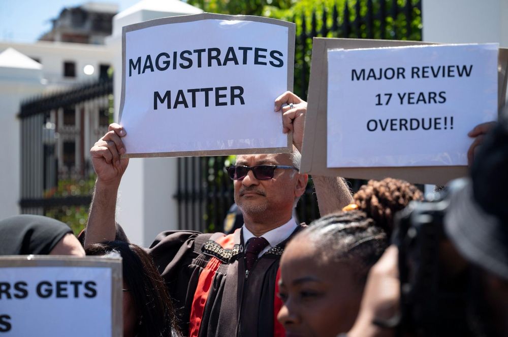 WeekendArgus's tweet card. South Africa's magistrates are increasingly facing threats in their line of duty, with nearly a third reporting harm. This alarming trend underscores the urgent need for judicial reforms and enhanced...