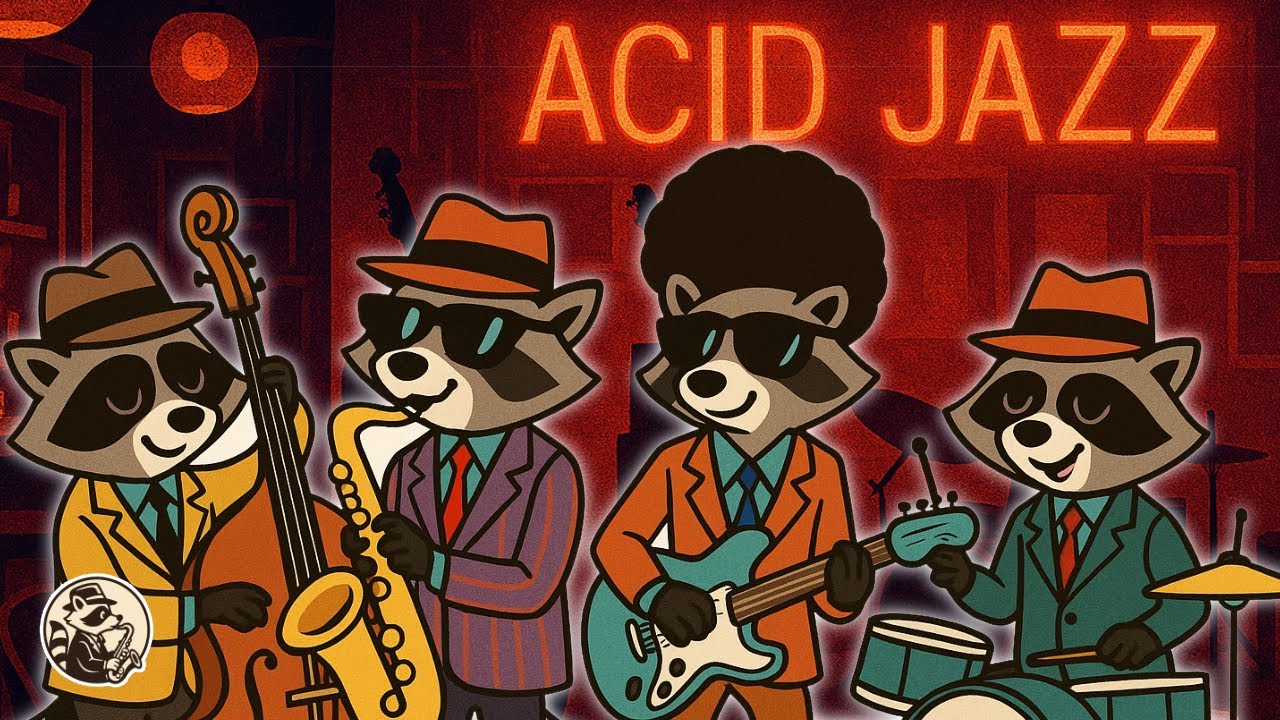 pussycats1964s's tweet card. Acid Jazz & Funk Groove for FOCUS & Work | Instrumental Cafe Vibe