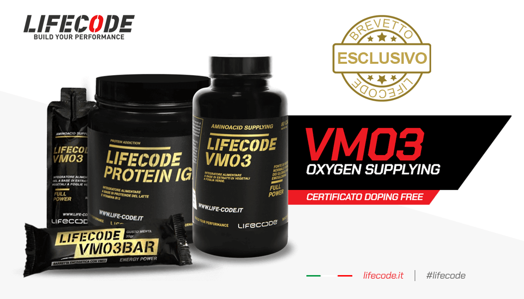 MyLifeCode's tweet card. VM03 è il sogno di Lifecode di poter ideare una linea di prodotti che potesse far fare un passo in avanti alla ricerca sull’integrazione sportiva. Perché il sogno di Valerio, come quello di ogni...