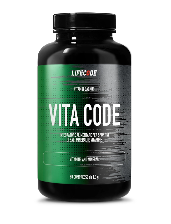 MyLifeCode's tweet card. Vitacode è un integratore multivitaminico e multiminerale ad alto dosaggio, che apporta in modo equilibrato le vitamine e i minerali funzionali al corretto sviluppo dei processi fisiologici dell’or...