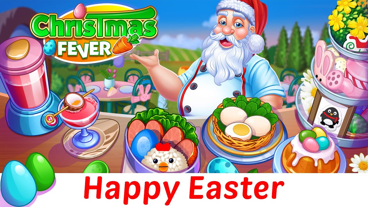 gameicreate's tweet card. Christmas Fever Cooking Games || Easter Promo Video