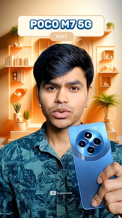 NxtinTech's tweet card. POCO M7 5G: Under ₹10K Worth It or Not 🤷? #pocom75g #pocom7 #review...