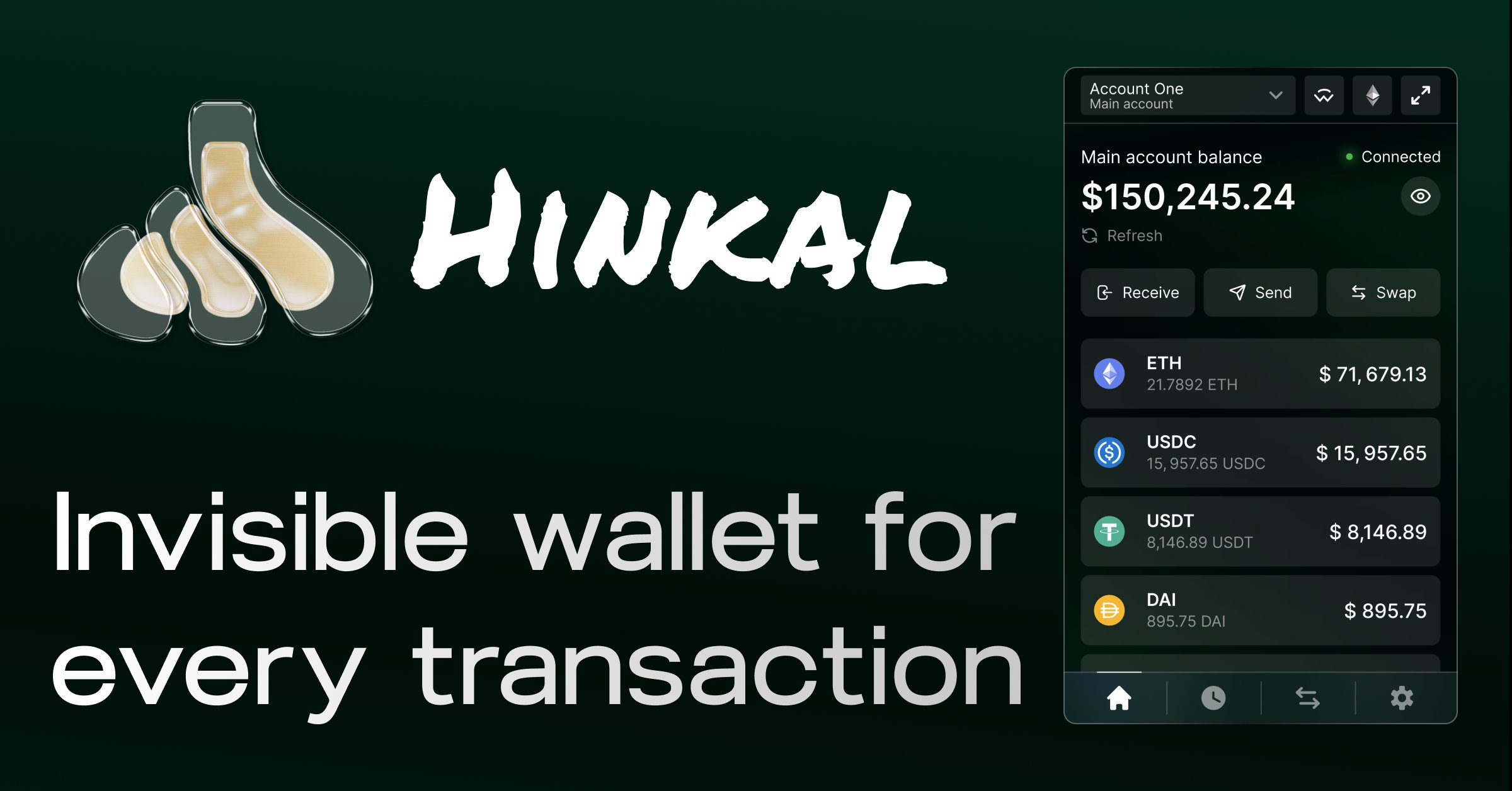 daniyoung94's tweet card. Join the Invisible Wallet early access program!