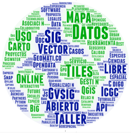MappingGIS's tweet card. Entre los días 7 y 8 de junio de 2018 hemos asistido a las jornadas de SIG Libre organizadas por la Universidad de Girona.