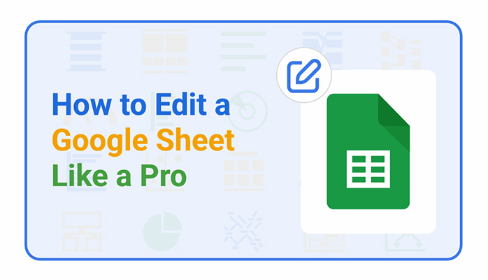 ChartExpo_'s tweet card. Learn how to edit a Google Sheet easily. Discover step-by-step guidance, permission settings, and top chart techniques to boost your productivity.