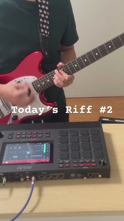 riffman_mpc's tweet card. Today’s riff, built fast on the MPC.#guitarjam #MPCLive2