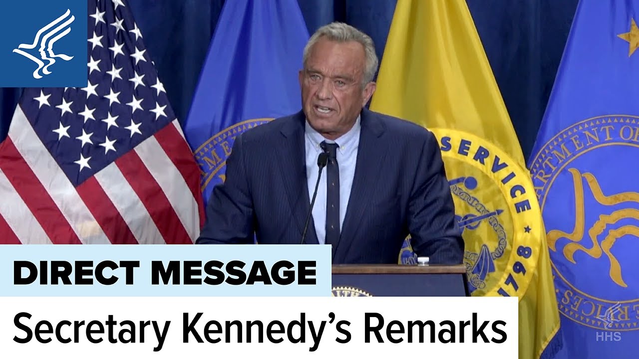 SDBrewEngineer's tweet card. Secretary Kennedy Delivers Welcoming Remarks to HHS Staff