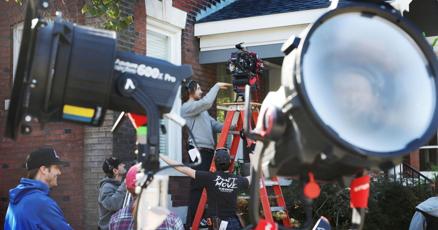 jacobbarker's tweet card. The largest tax credit award so far is for "Ted Lasso," which is approved for $4.3 million. Starring Jason Sudeikis, its season premiere was filmed in Kansas City.