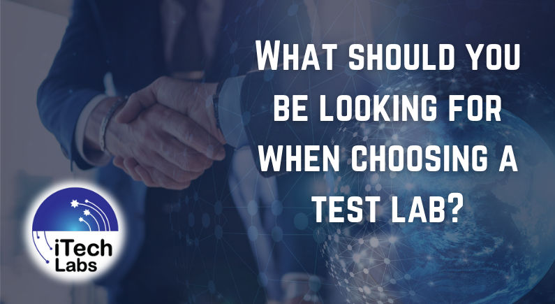 iTechLabs1's tweet card. iTech Labs identifies four main areas that they’ve found are important to customers in a test lab provider: Quality of Service, Technical Expertise, Ability to Meet Deadlines, and Pricing. Independ...